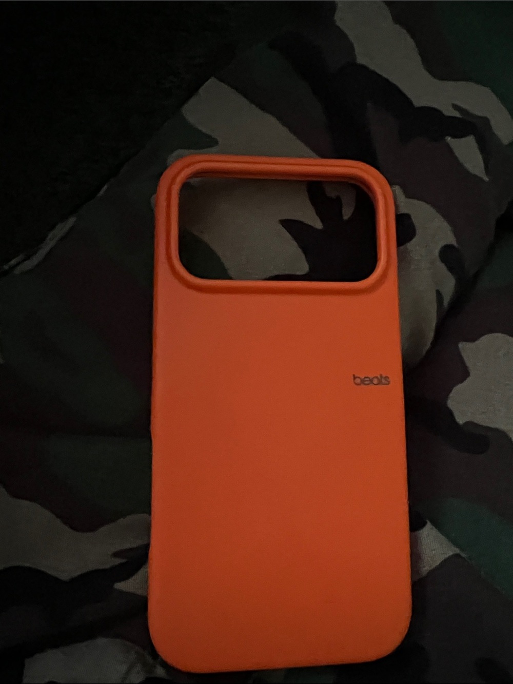Beats by Dre Orange Soft-Touch Phone Case